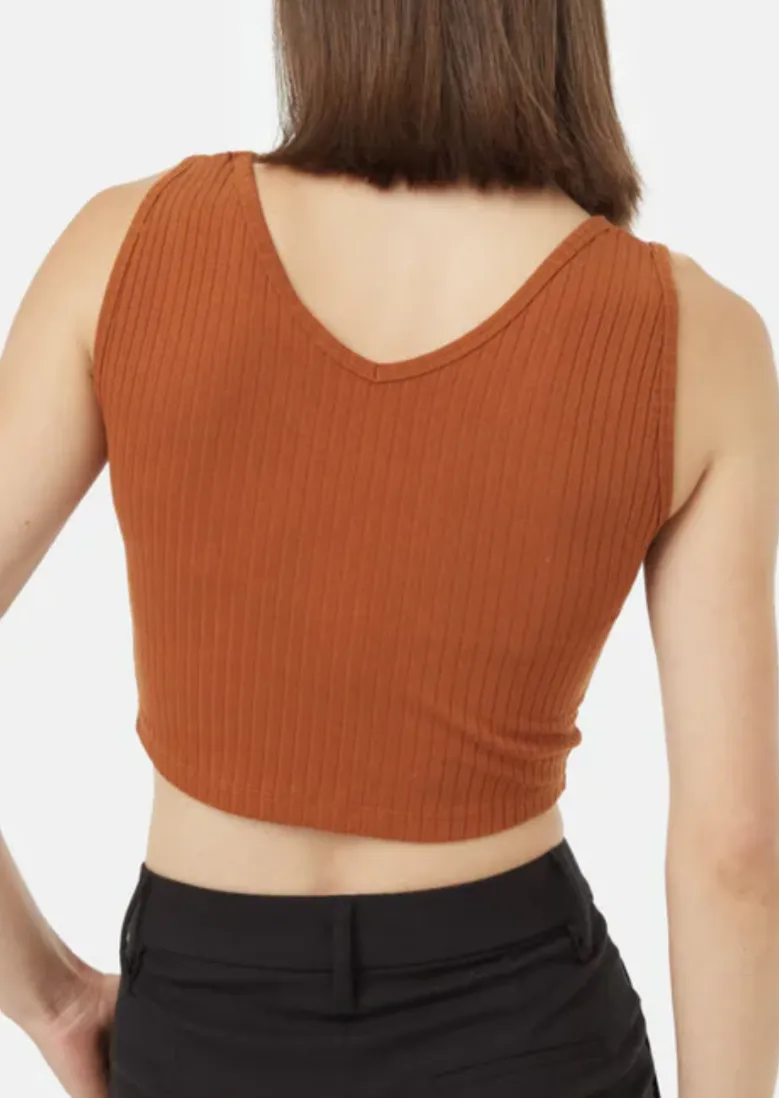 Cropped Fitted Tank