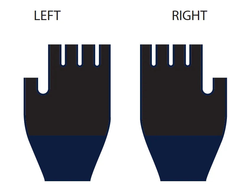 Custom Short Finger Gloves - Stadium Tri Club (STC)
