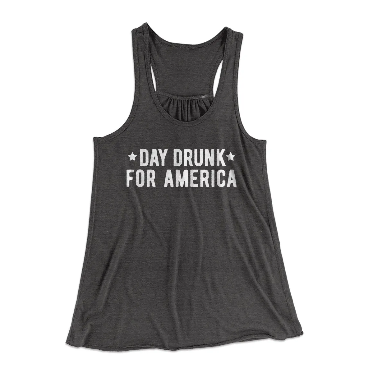 Day Drunk For America Women's Flowey Tank Top