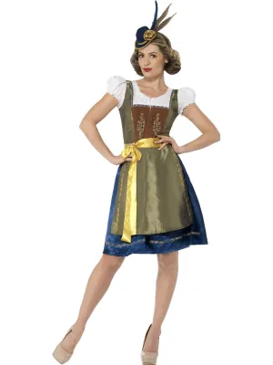 Deluxe Gold Toned Dirndl