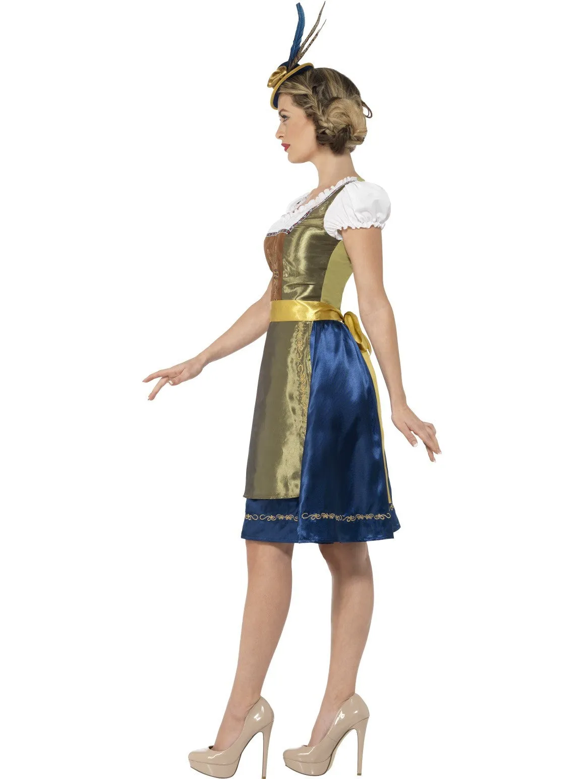 Deluxe Gold Toned Dirndl