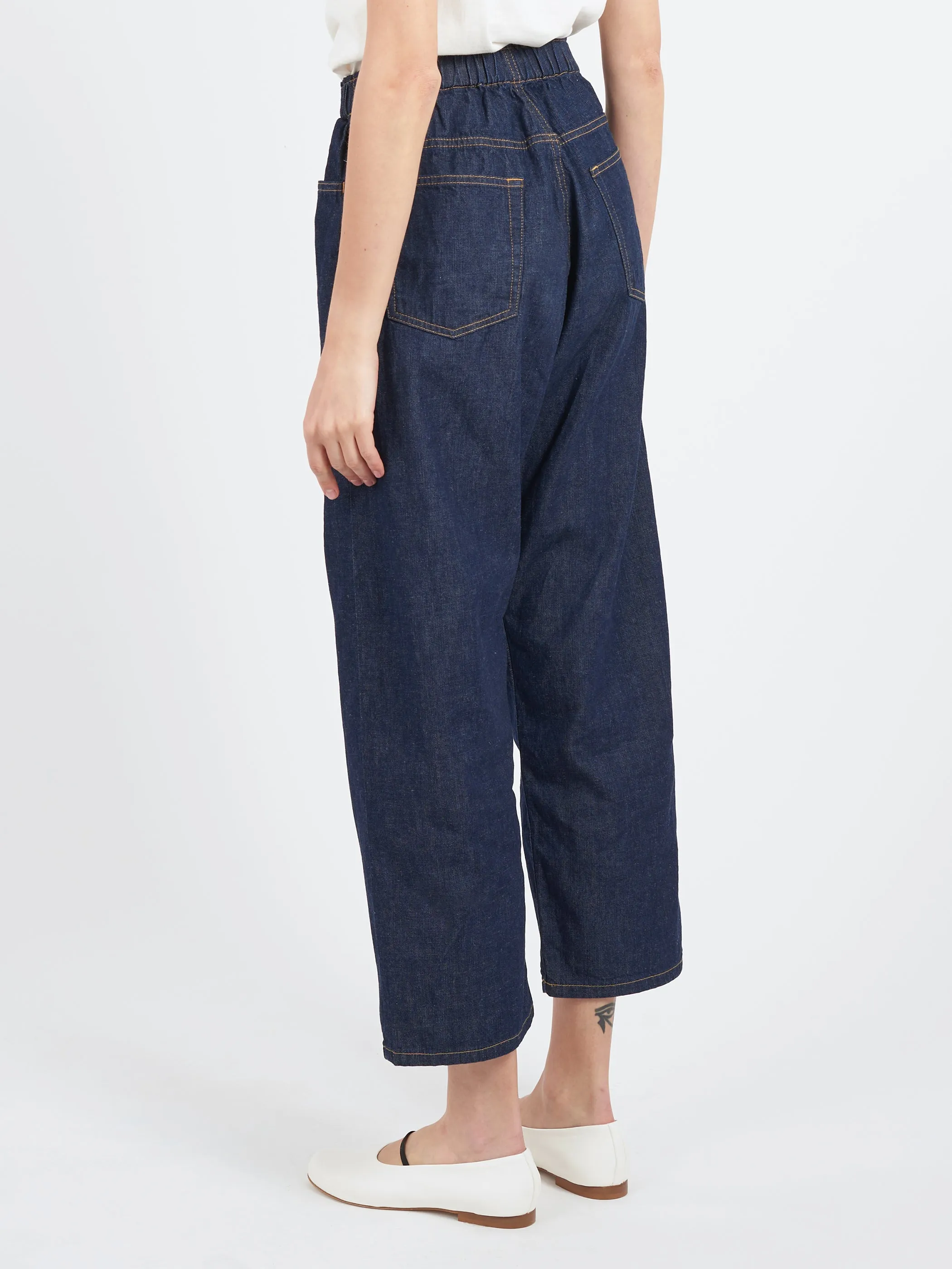 Denim Easy Pants