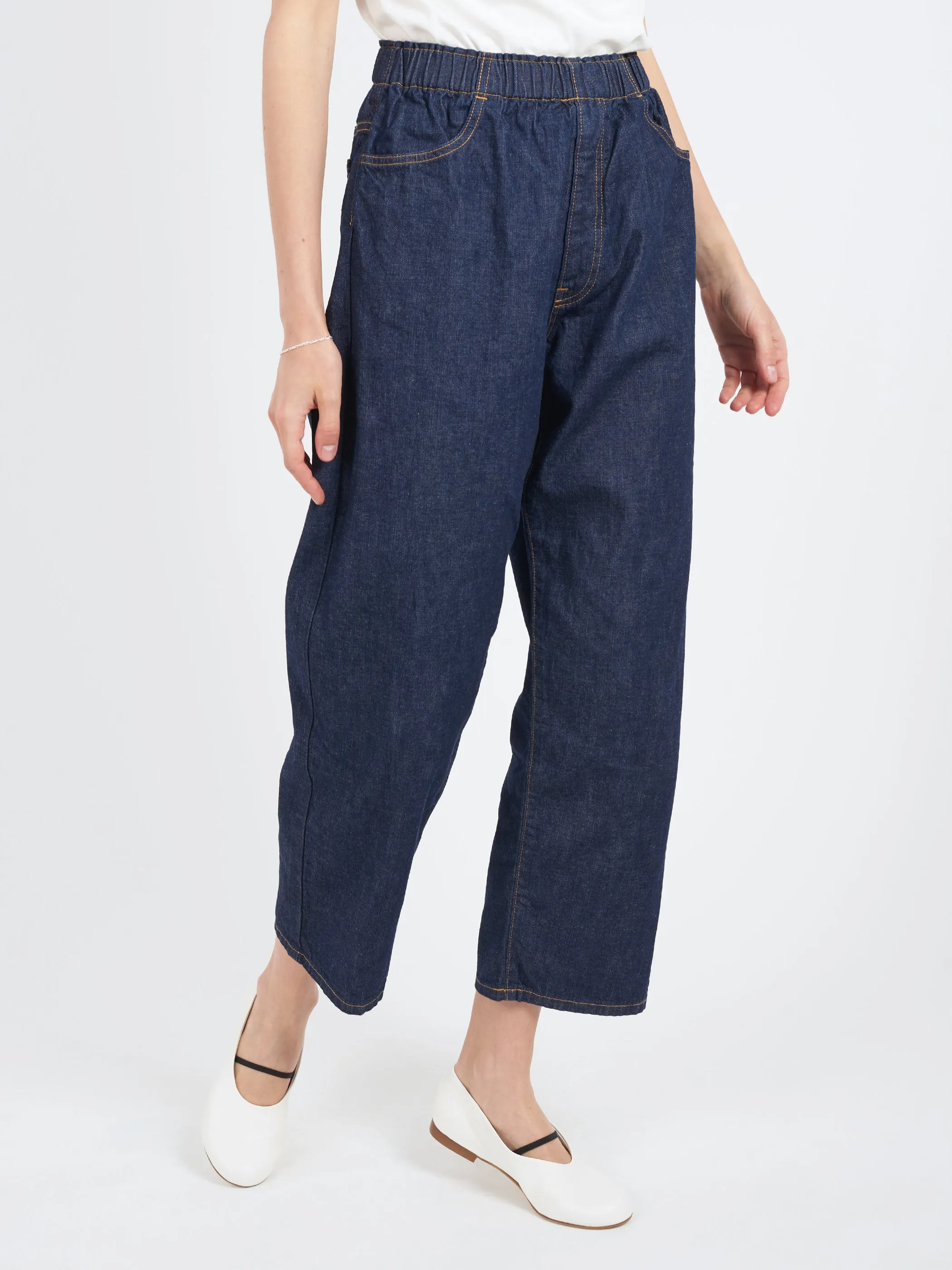 Denim Easy Pants