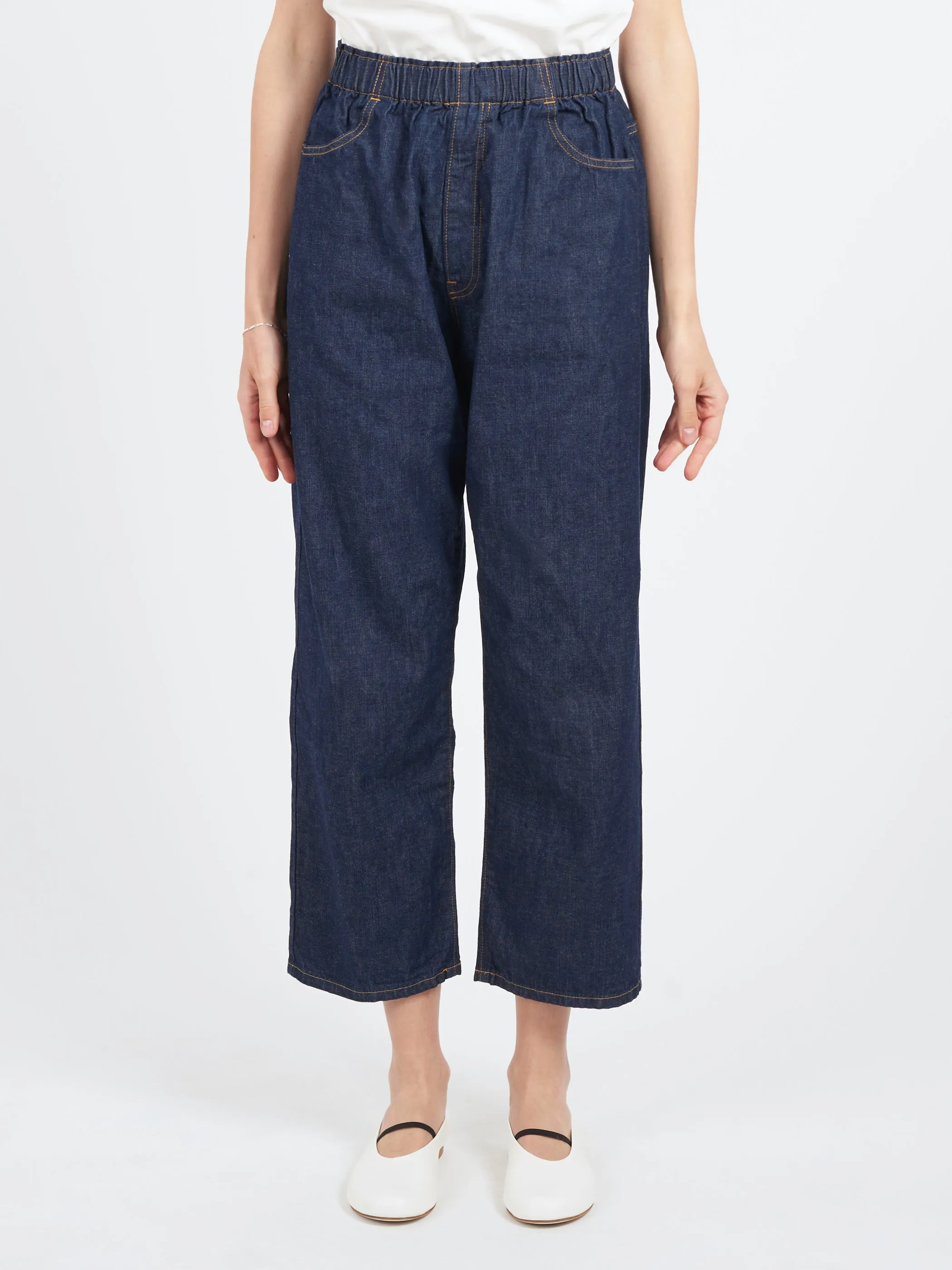 Denim Easy Pants