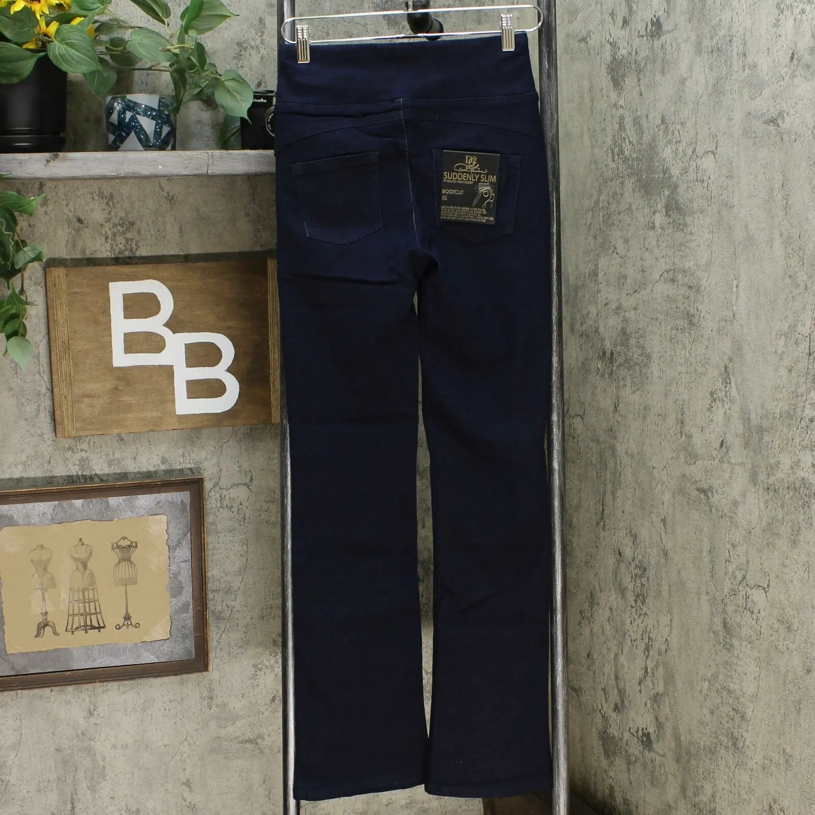 DG2 by Diane Gilman Women's Suddenly Slim Boot Cut Jeggings