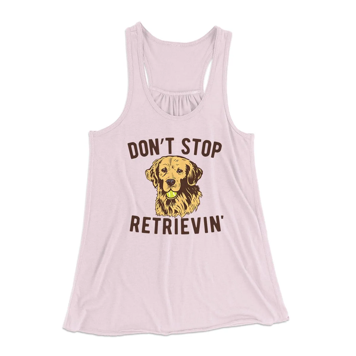 Don't Stop Retrievin' Women's Flowey Tank Top