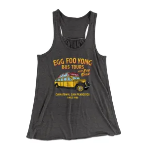 Egg Foo Yong Bus Tours Women's Flowey Tank Top