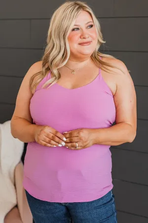 Endless Endearments Tank Top- Orchid