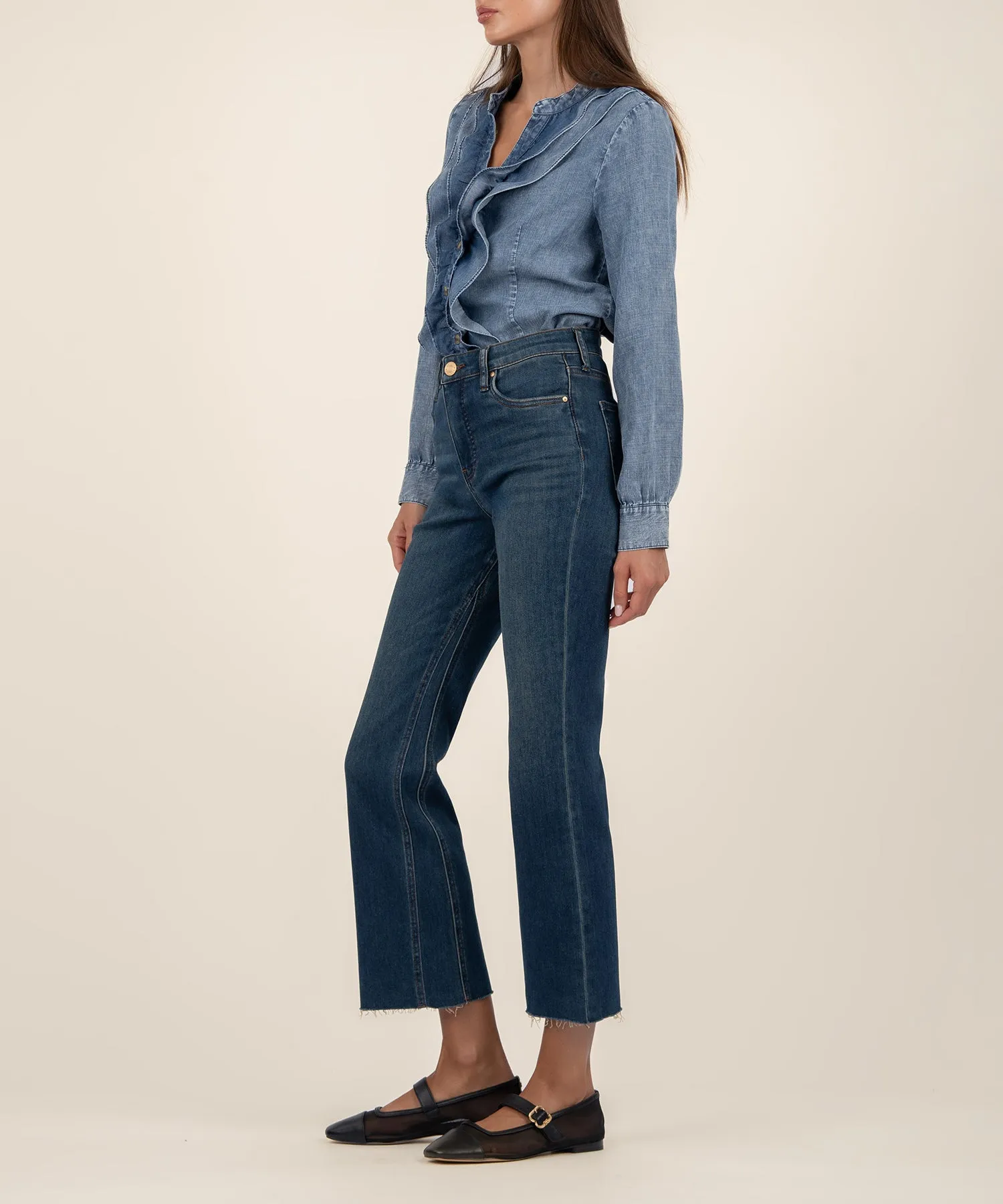 Fallon Ruffle Shirt - FINAL SALE
