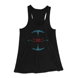 Fighter Target Women's Flowey Tank Top