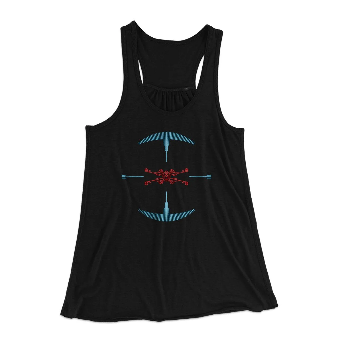 Fighter Target Women's Flowey Tank Top