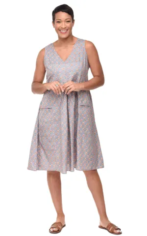 FINAL SALE CV656 Poppie Dress in Cornflower*