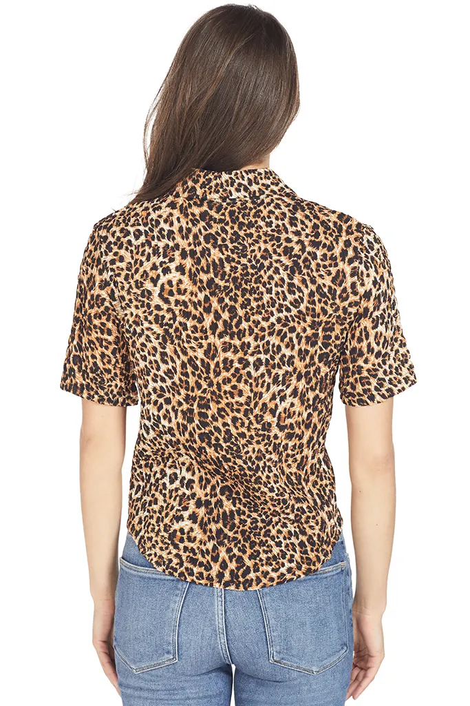 Fitted Short Sleeve Shirt (Ocelot)