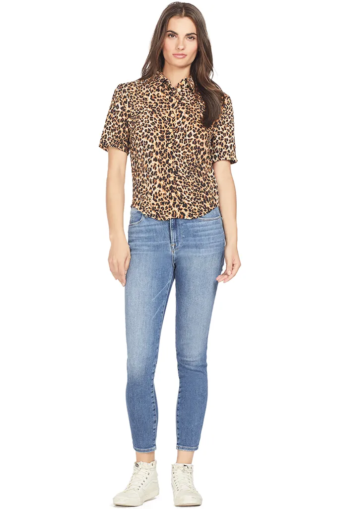 Fitted Short Sleeve Shirt (Ocelot)