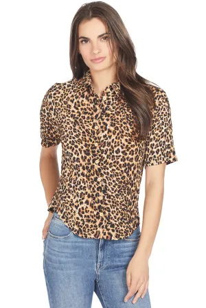 Fitted Short Sleeve Shirt (Ocelot)