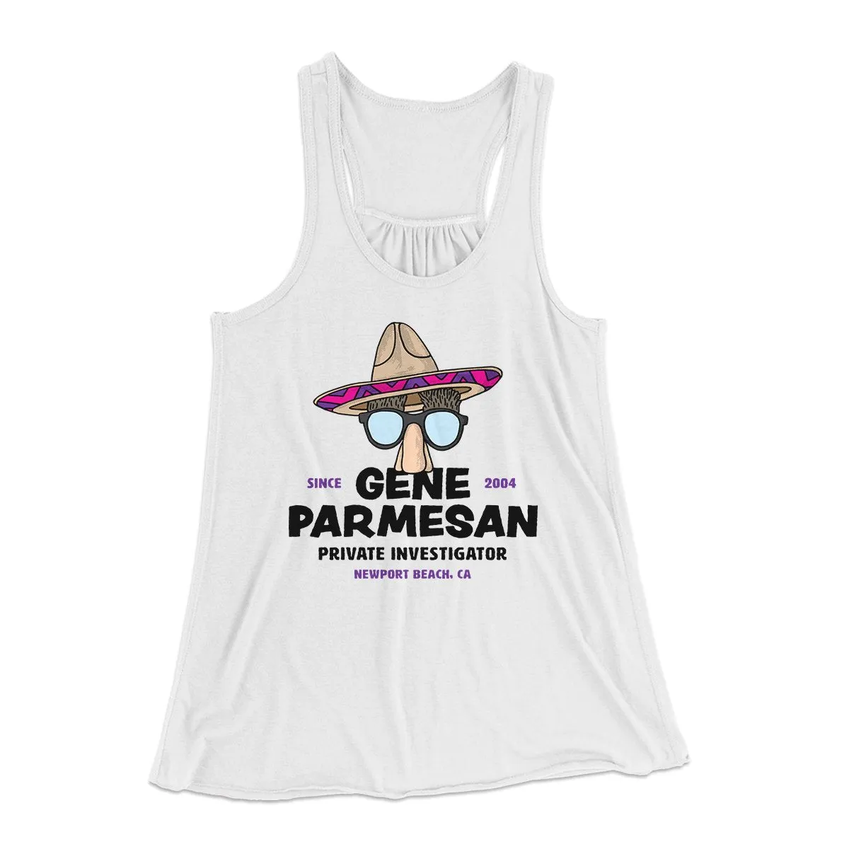 Gene Parmesan Women's Flowey Tank Top