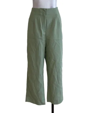 Green Straight Cut Pants LB