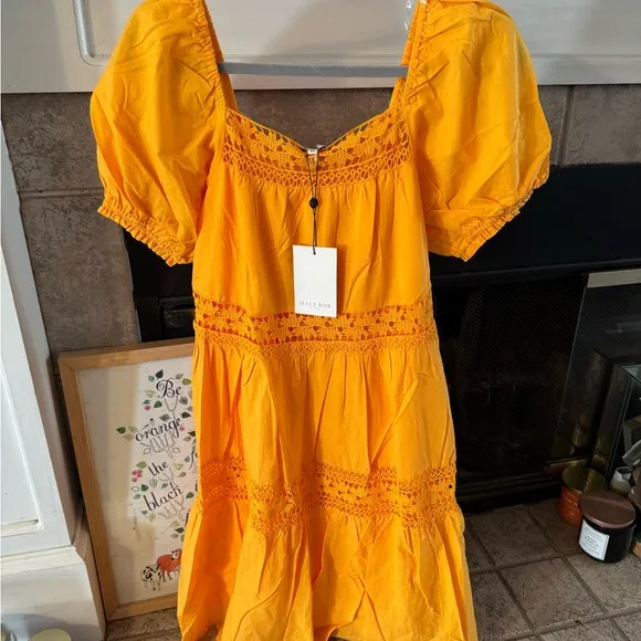 Hale Bob Mexican Margarita dress size XS nice springtime fun 🤩