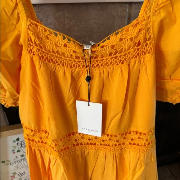 Hale Bob Mexican Margarita dress size XS nice springtime fun 🤩