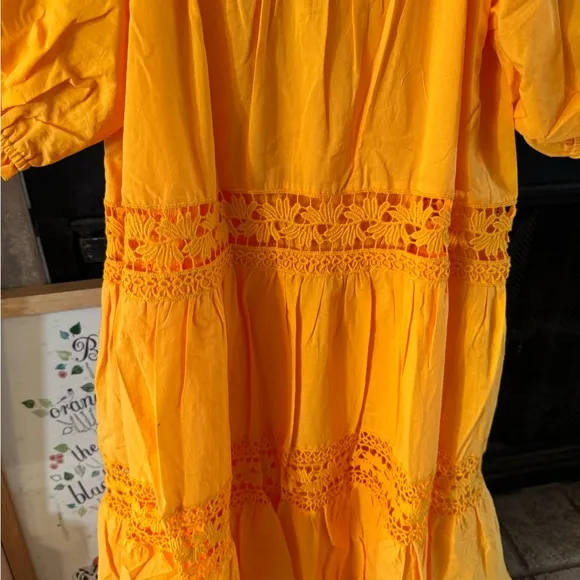Hale Bob Mexican Margarita dress size XS nice springtime fun 🤩