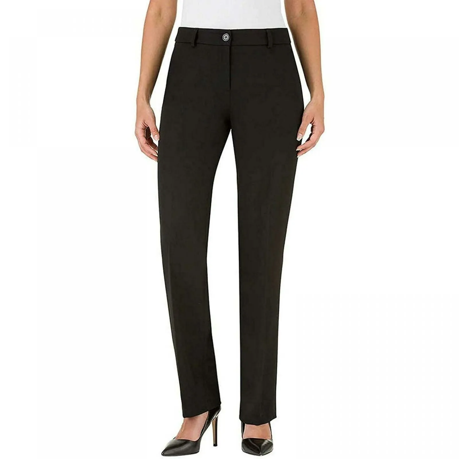 Hilary Radley Women's Straight Leg Dress Pants