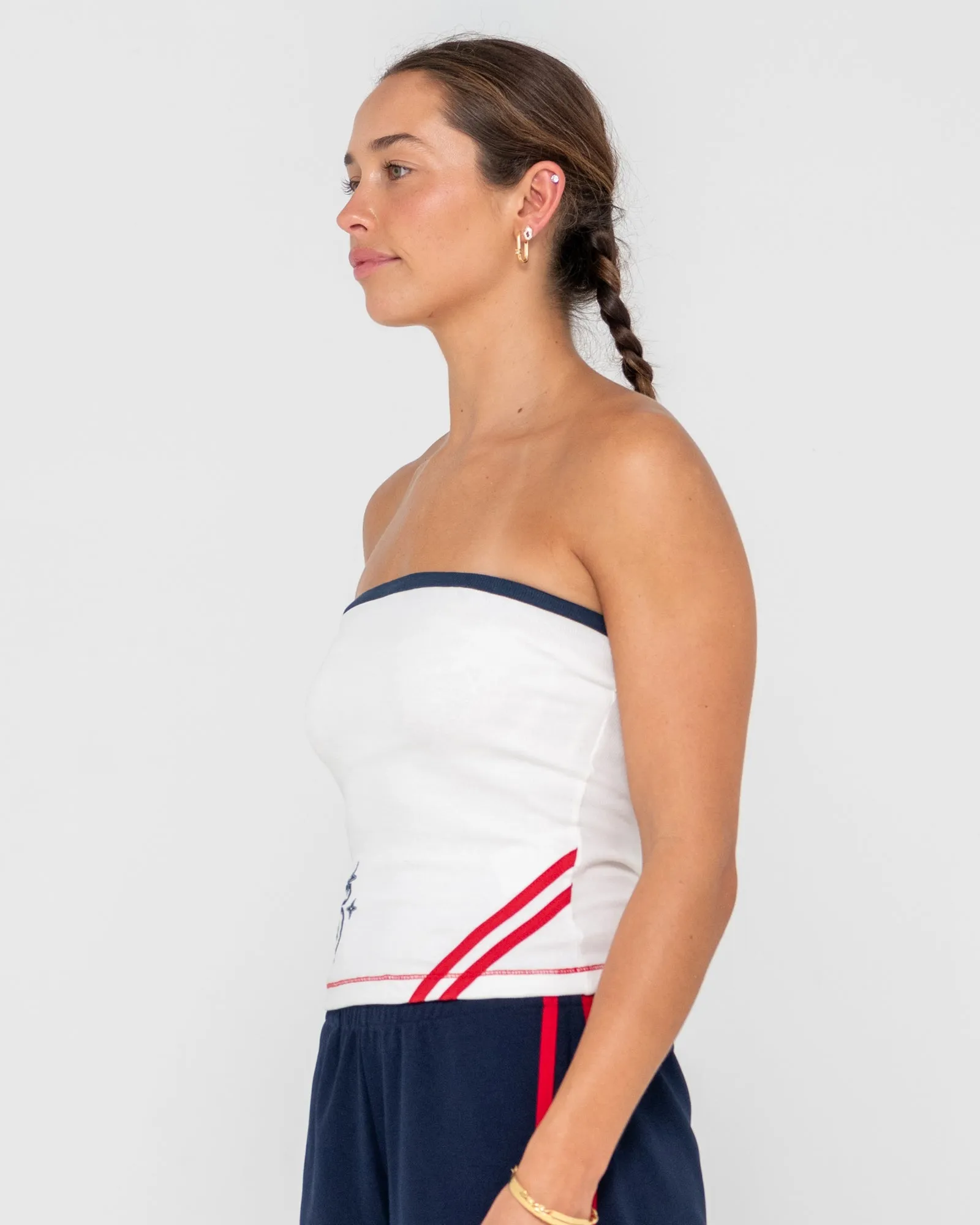 Hot Gossip R2k Graphic Tube Top