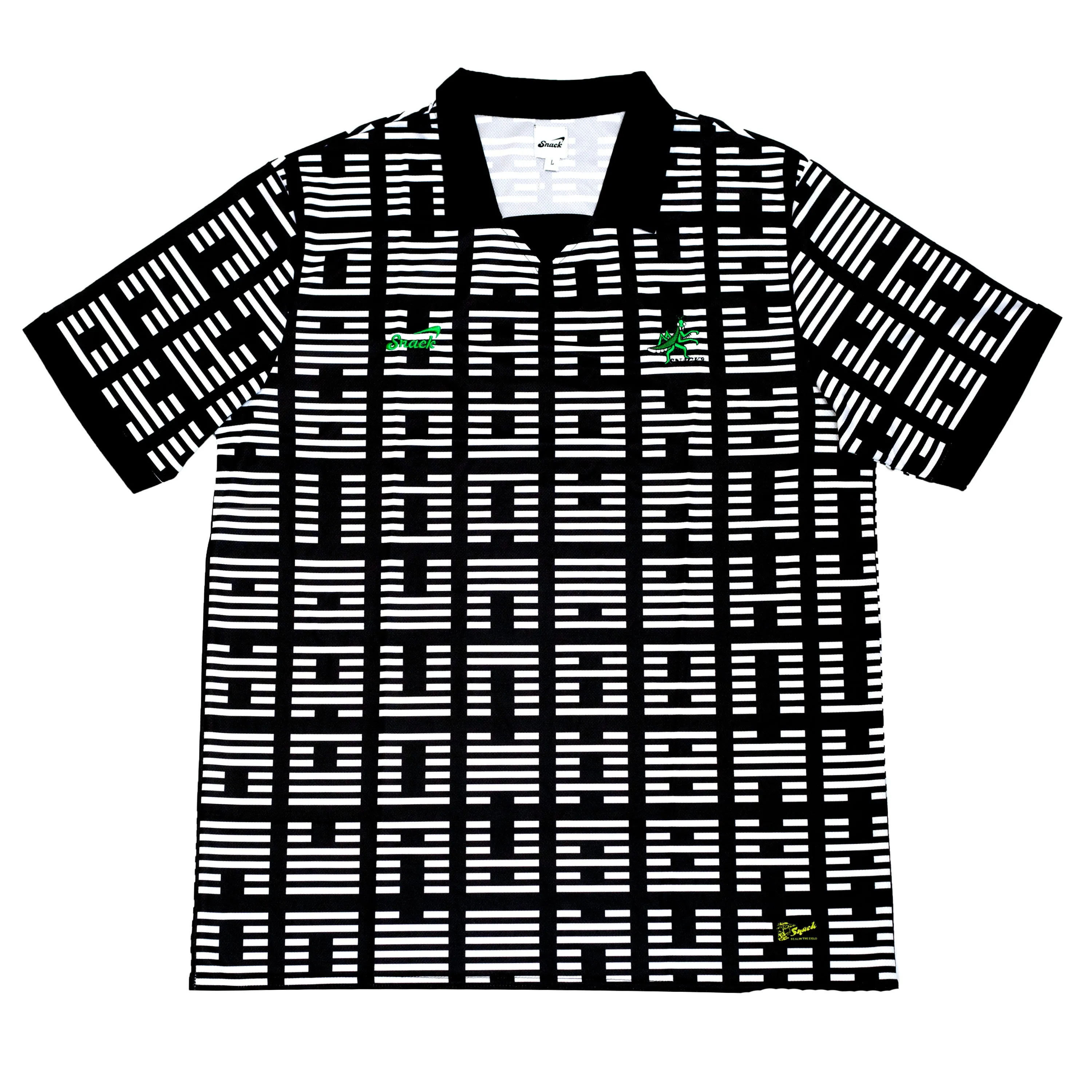 I CHING SOCCER JERSEY BLACK