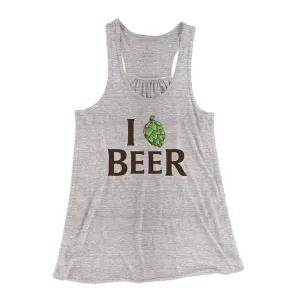 I Hop Craft Beer Women's Flowey Tank Top