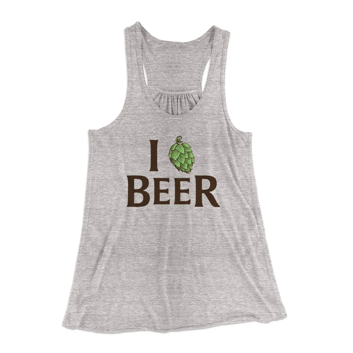 I Hop Craft Beer Women's Flowey Tank Top