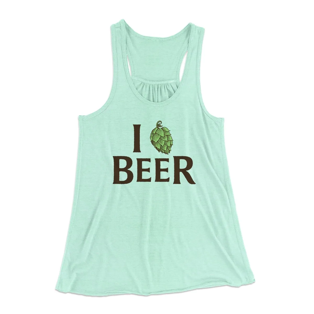 I Hop Craft Beer Women's Flowey Tank Top