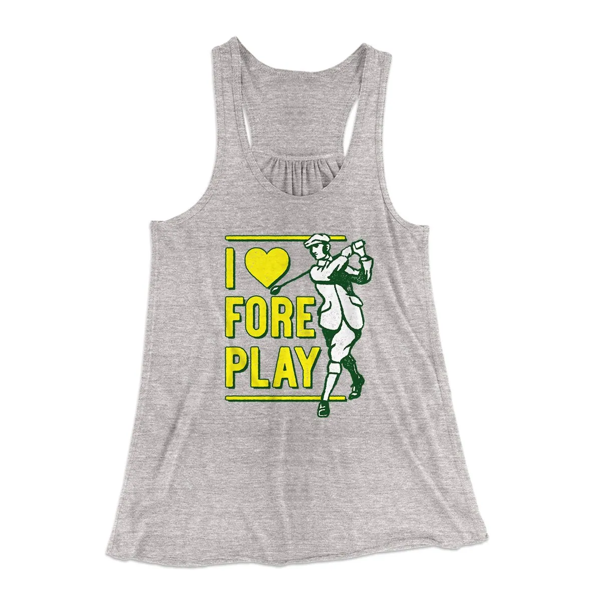 I Love Fore Play Women's Flowey Tank Top