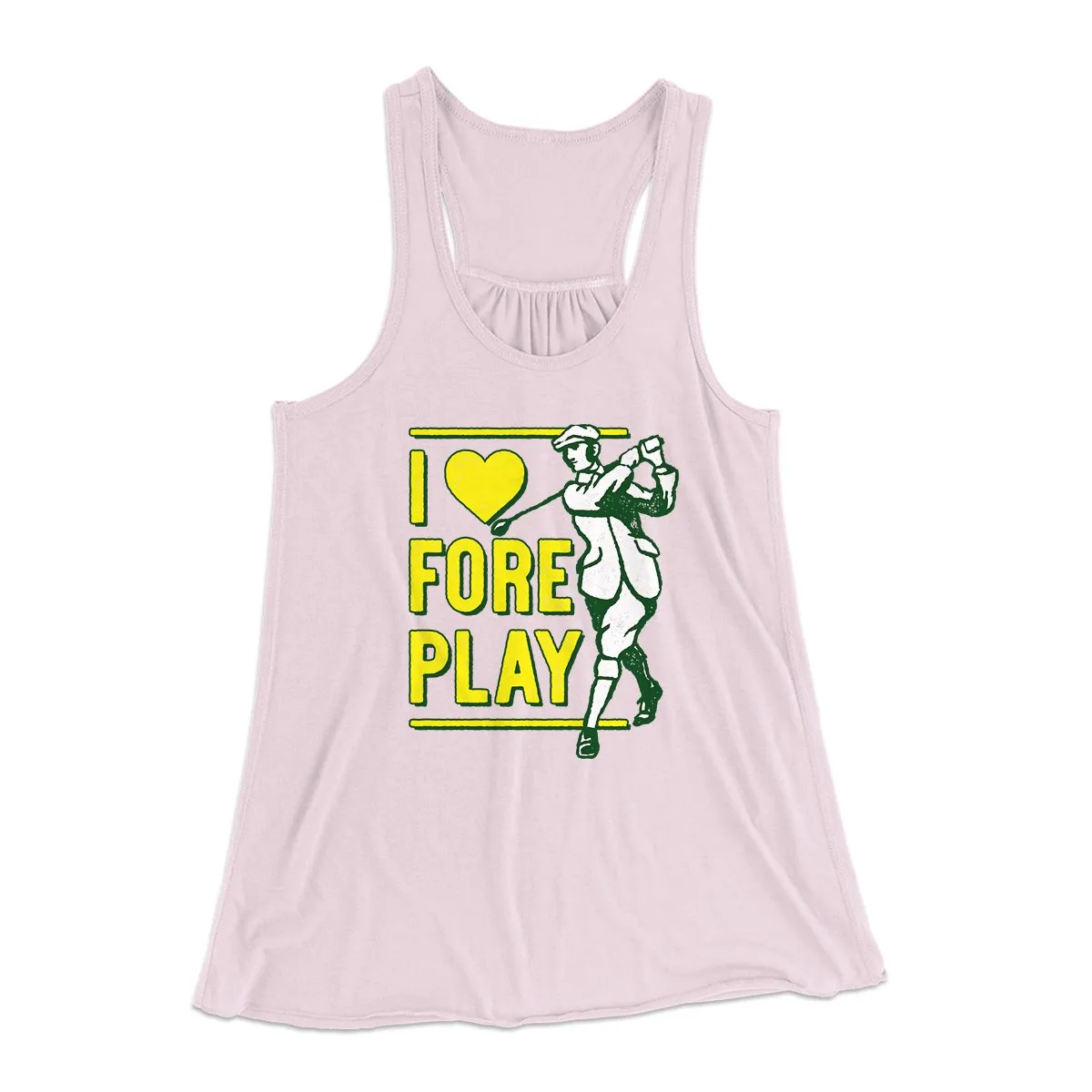 I Love Fore Play Women's Flowey Tank Top