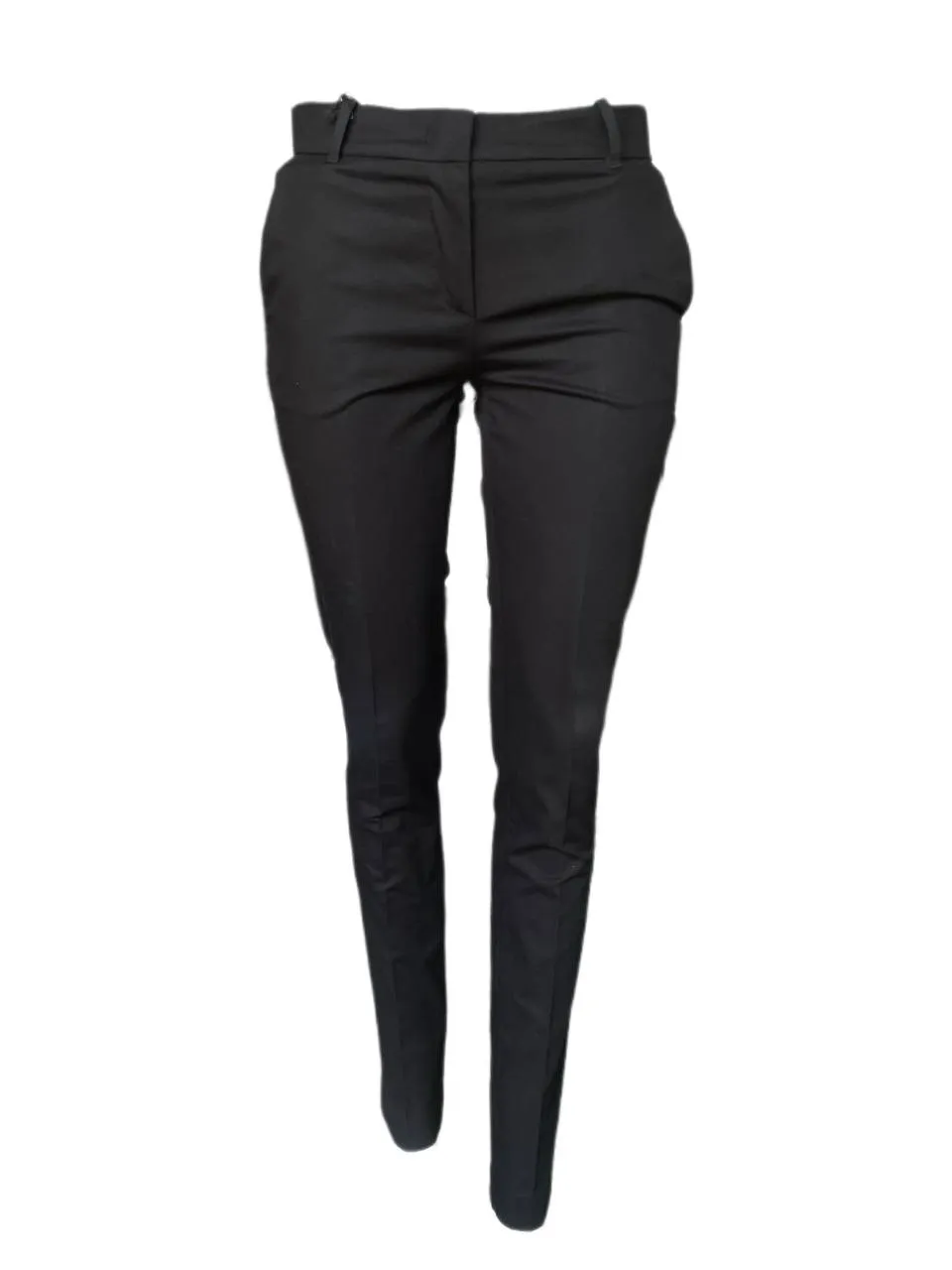 ICE ICEBERG Women's Black Straight Leg Pants #B700 NWT