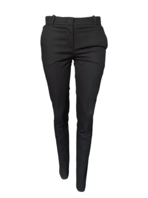 ICE ICEBERG Women's Black Straight Leg Pants #B700 NWT