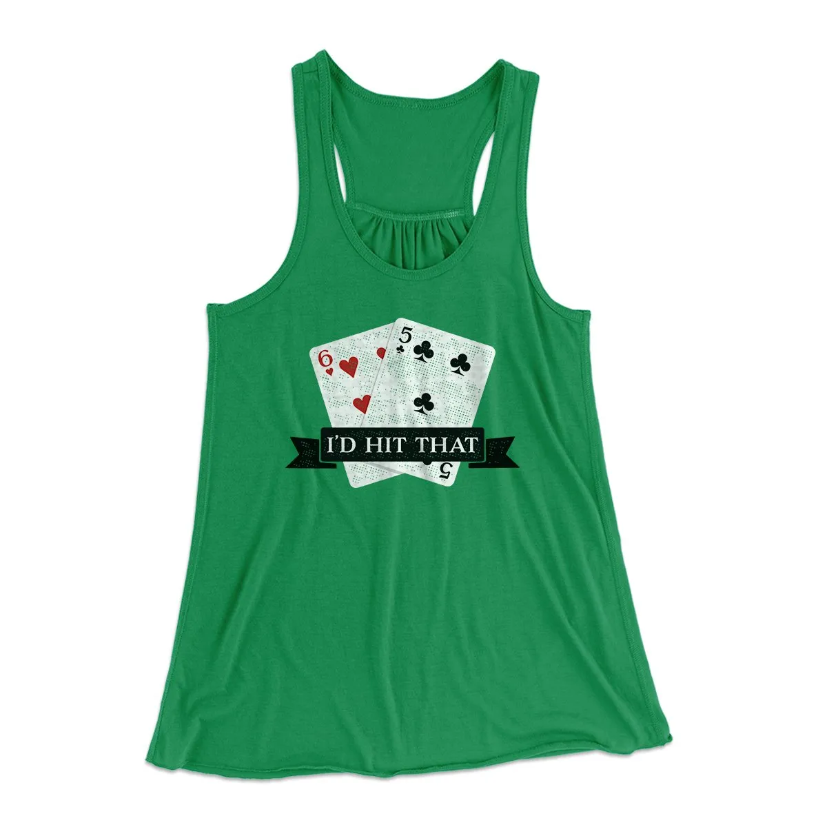 I'd Hit That Funny Women's Flowey Tank Top