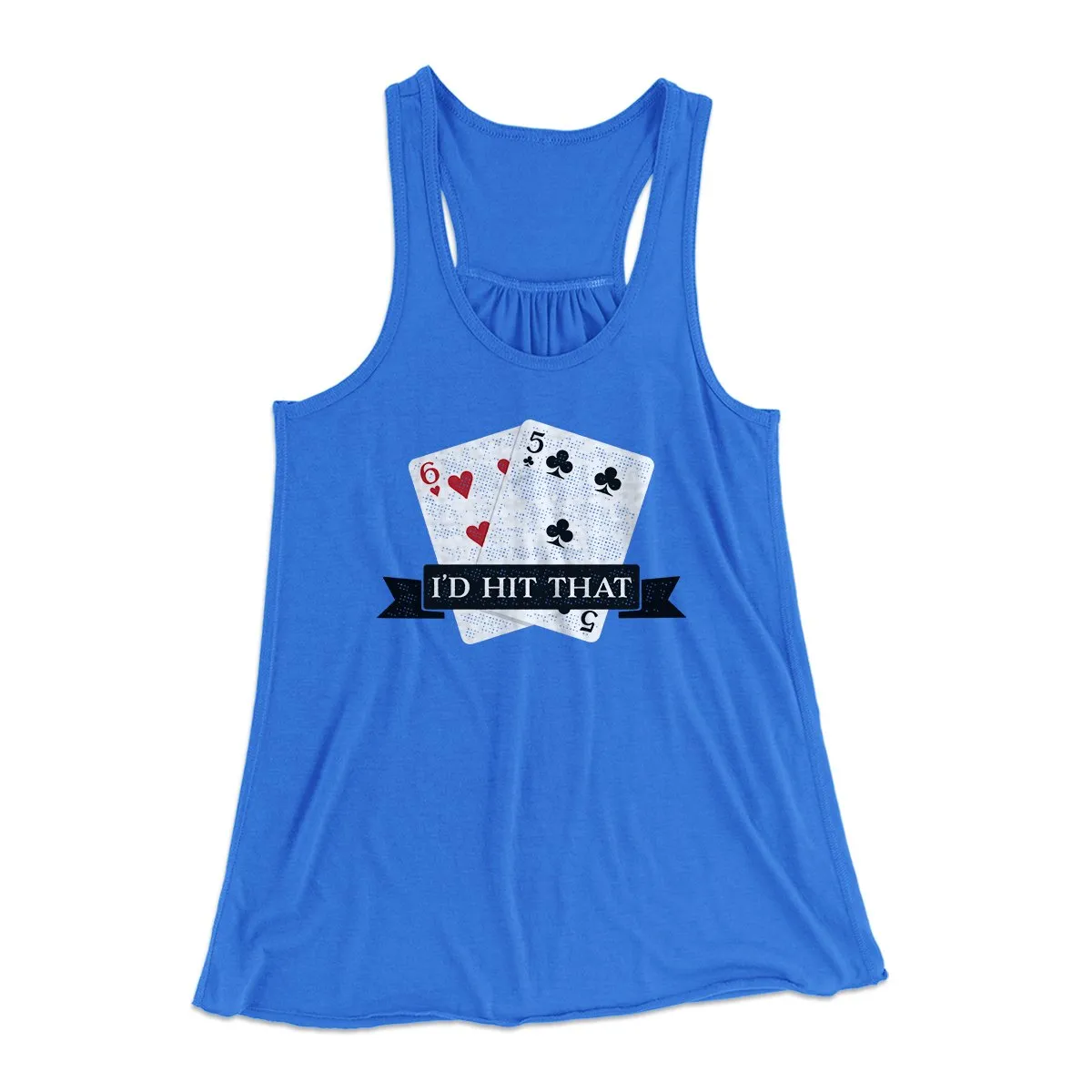 I'd Hit That Funny Women's Flowey Tank Top