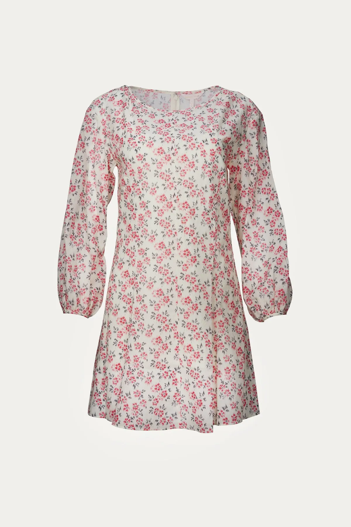 IKAT LONG SLEEEVE FLEUR DRESS