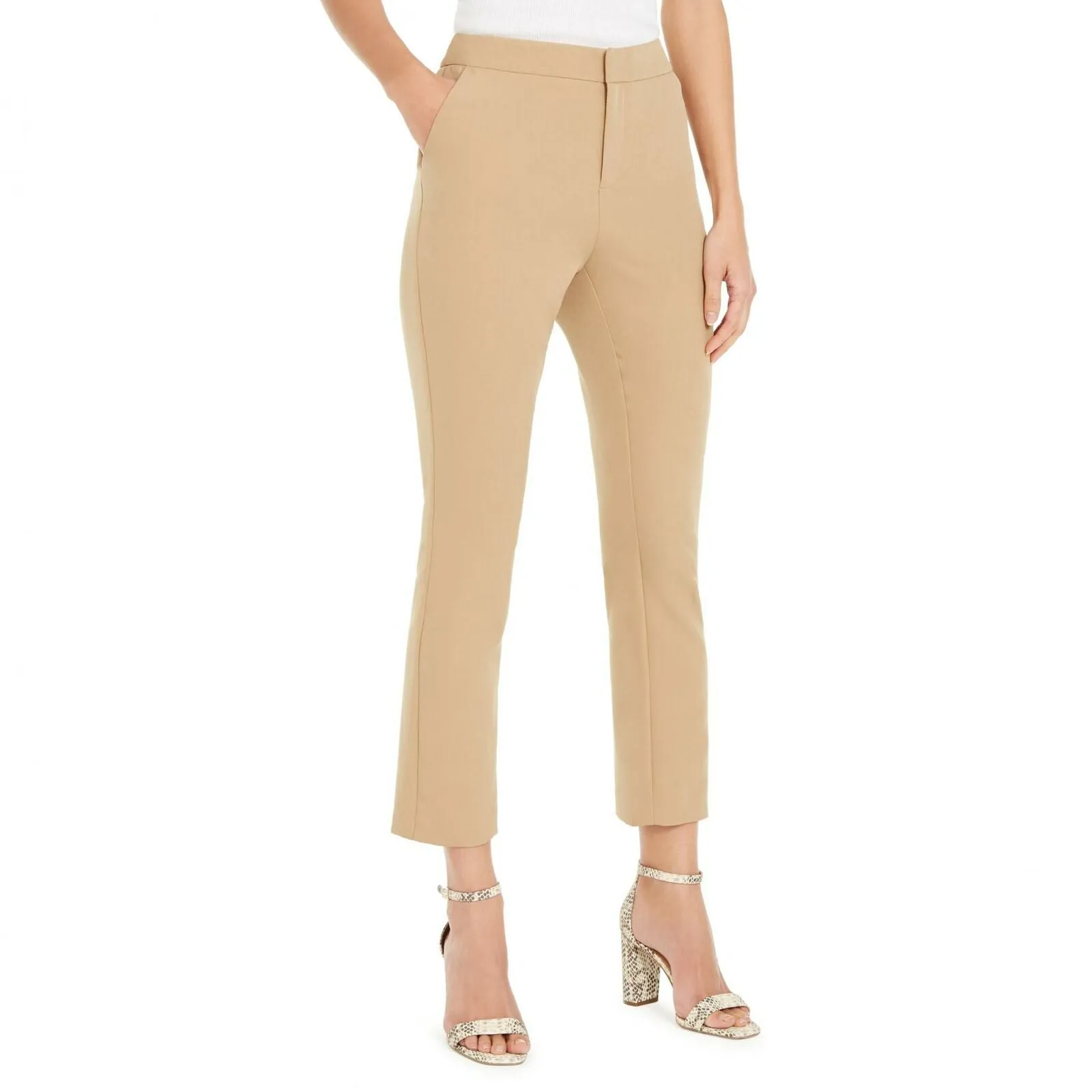 INC International Concepts Women's Ankle Straight Leg Pants