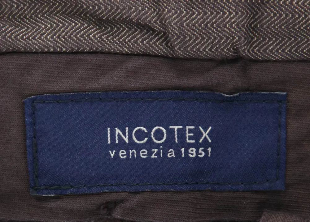 Incotex Brown Pants - 30 US / 46 EU