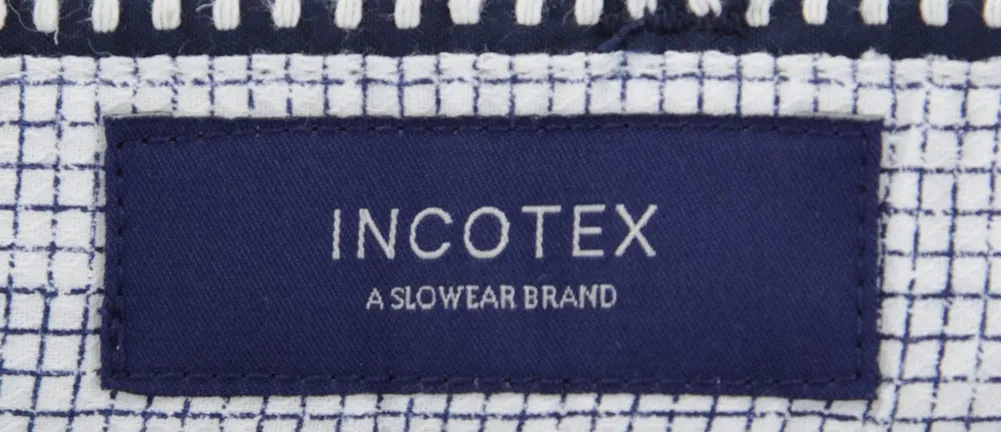Incotex Navy Blue Pants
