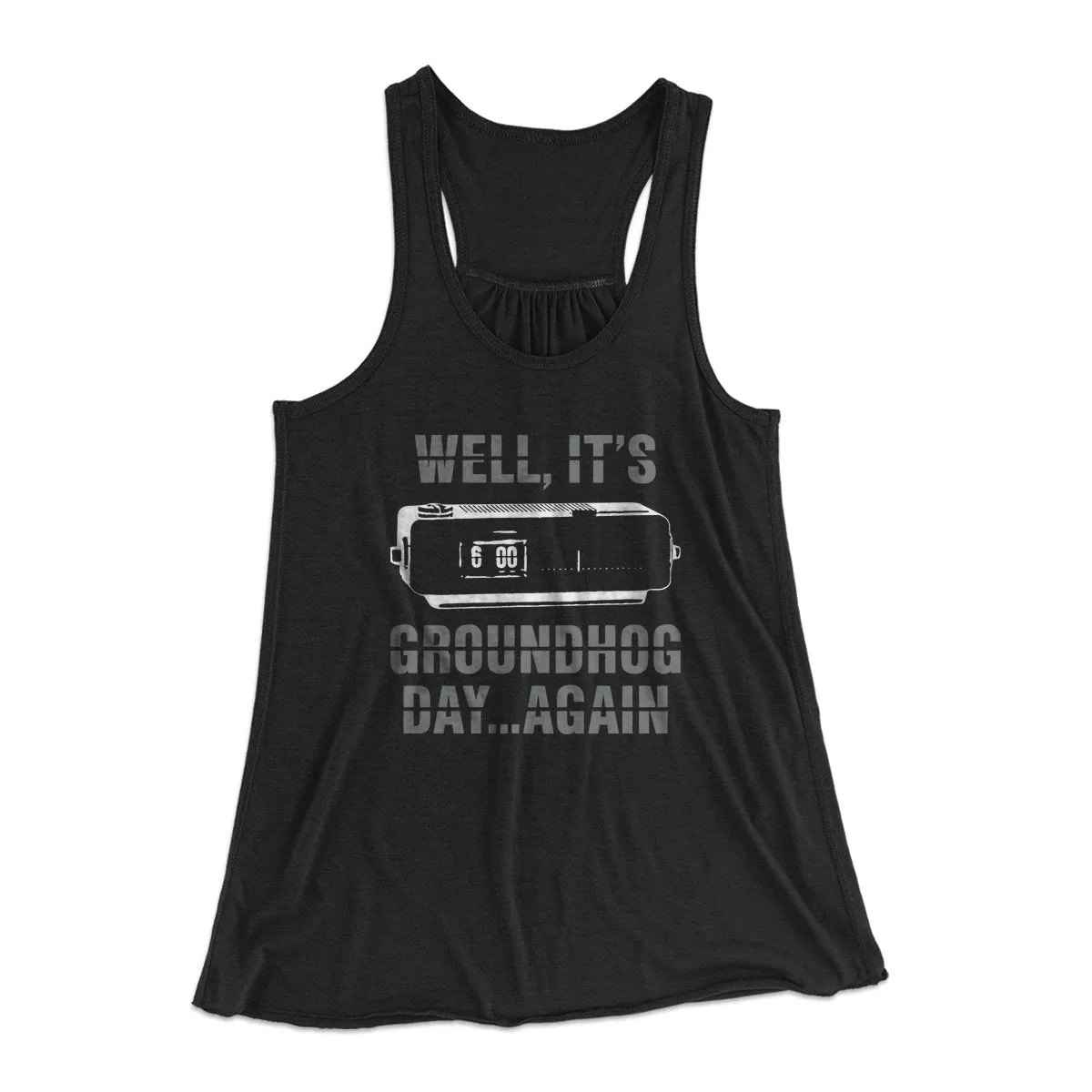 It's Groundhog Day... Again Women's Flowey Tank Top