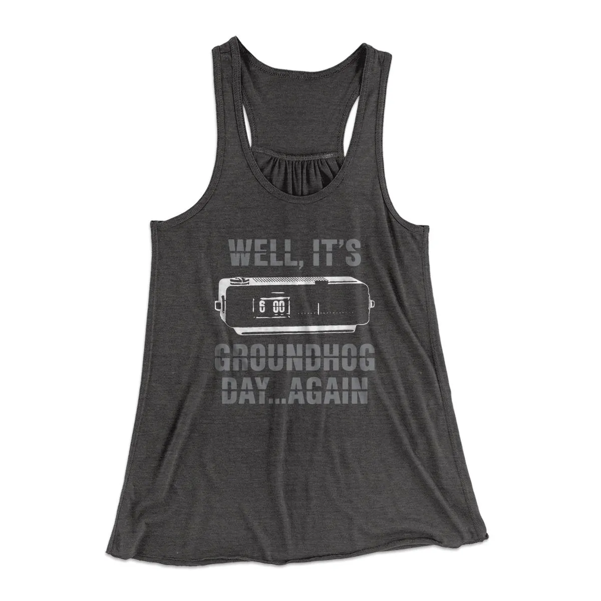 It's Groundhog Day... Again Women's Flowey Tank Top