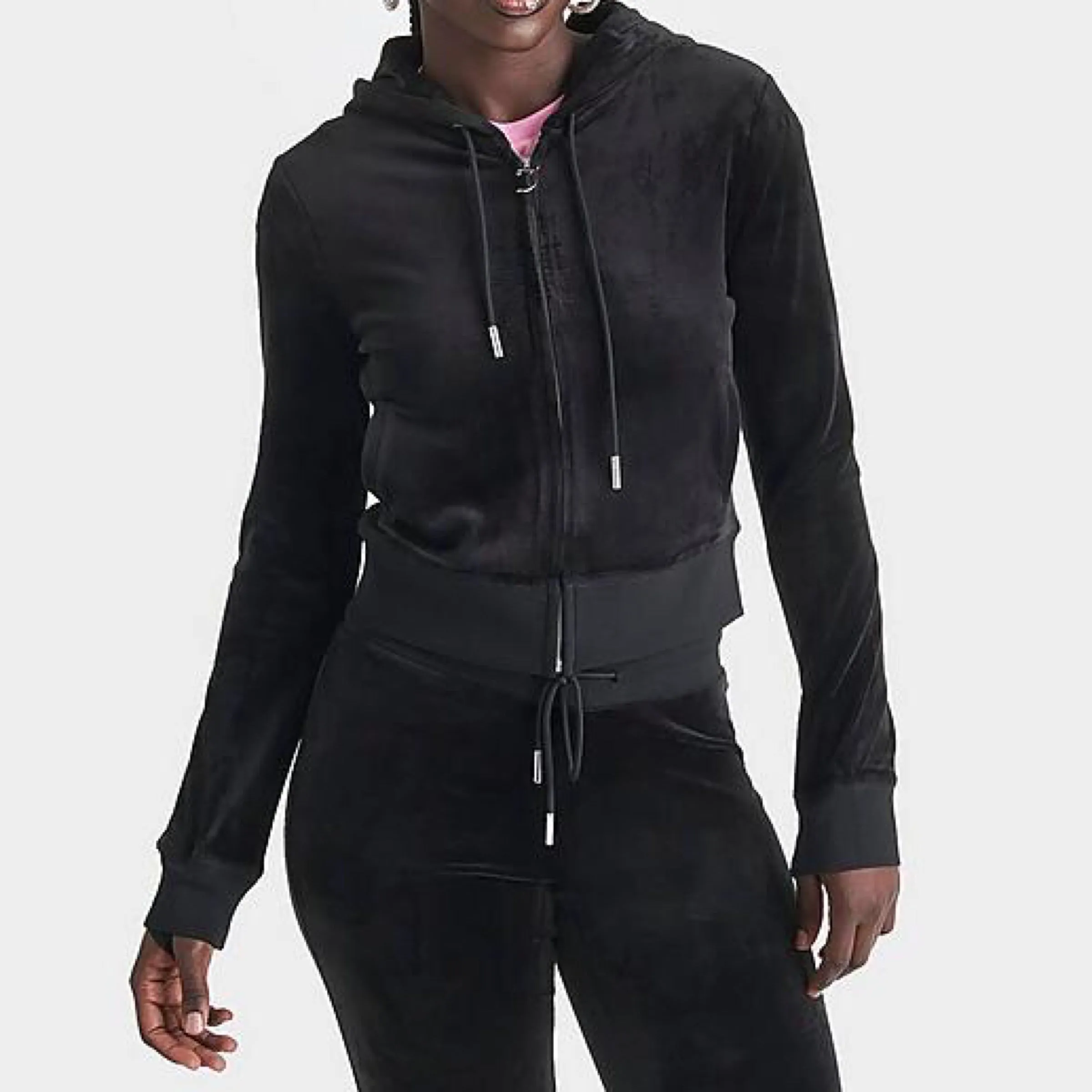 JUICY COUTURE OG Big Bling  Track Suit Black Size Large