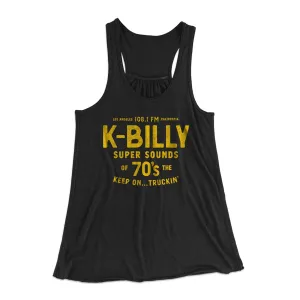 K-Billy Super Sounds Women's Flowey Tank Top
