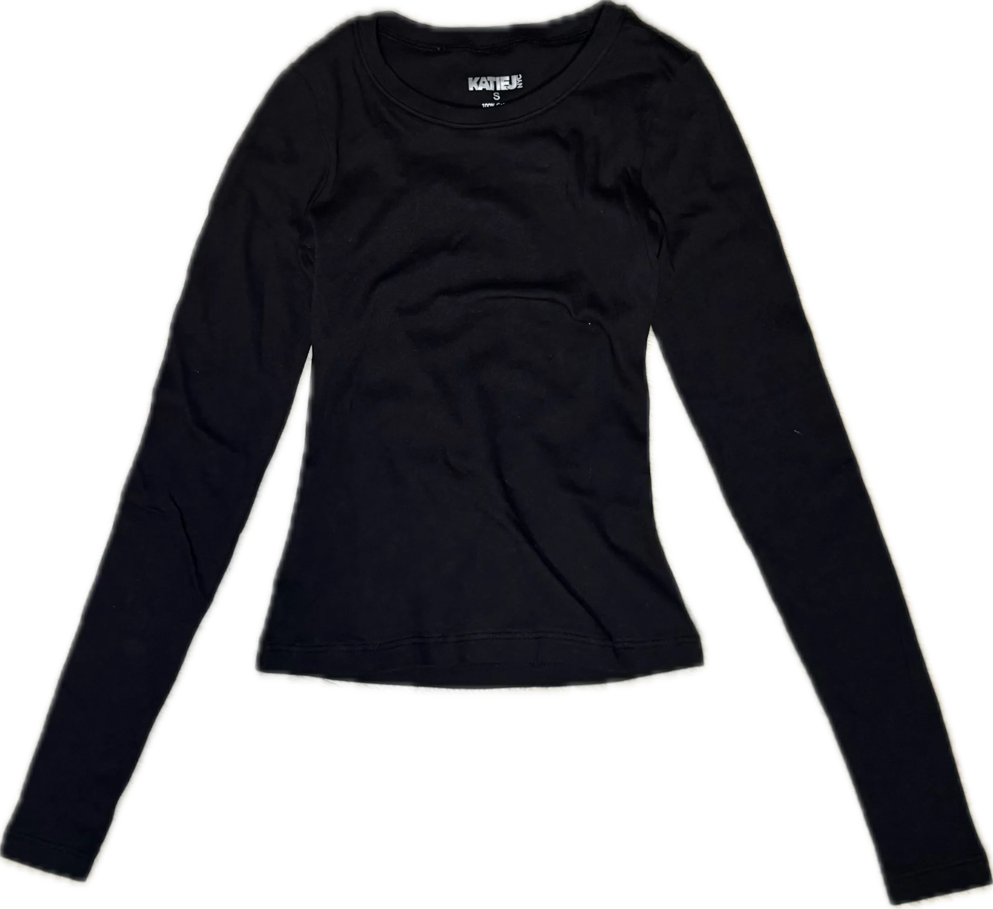KATIEJ NYC- Gratefull Long Sleeve  (black)