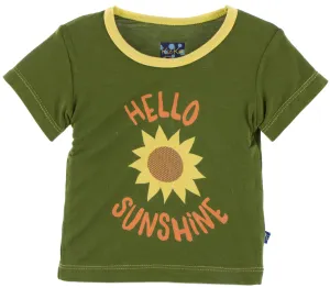 KicKee Pants Hello Sunshine Easy Fit Piece Print Tee