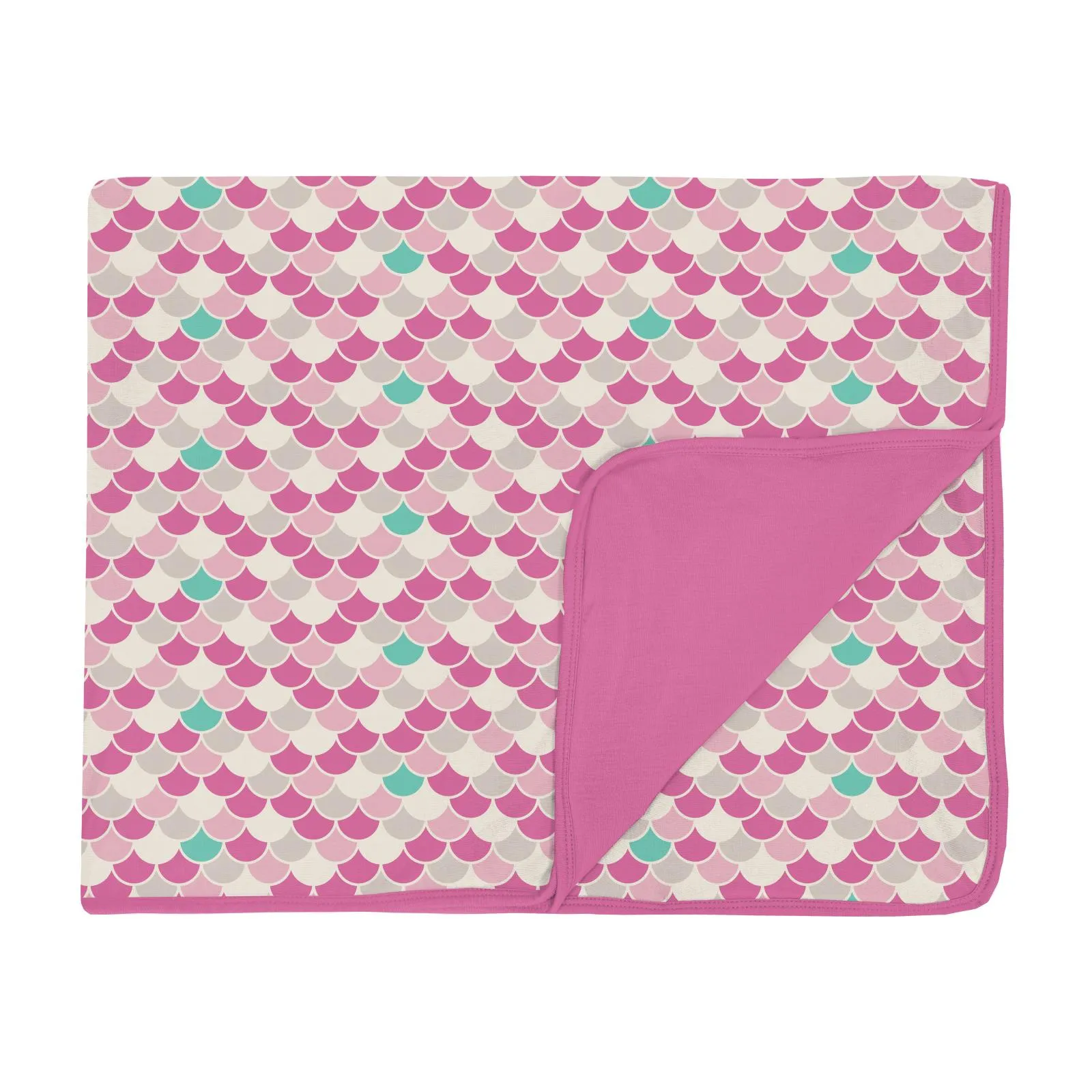 Kickee Pants Tulip Scales Print Toddler Blanket