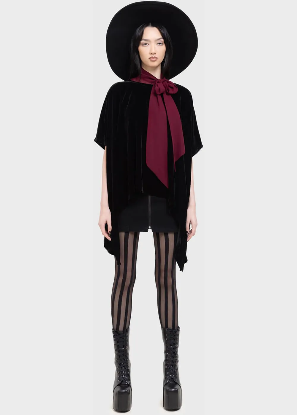 Killstar Kihilist Lurid Top Black