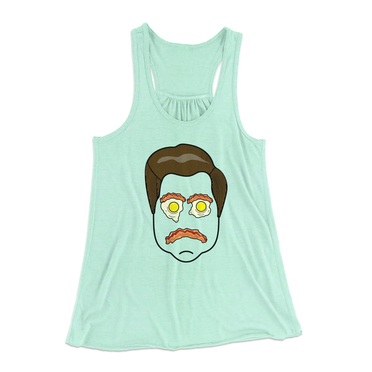 King of Breakfast Women's Flowey Tank Top