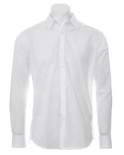 Kustom Kit Slim Fit L/S Business Shirt - KK192